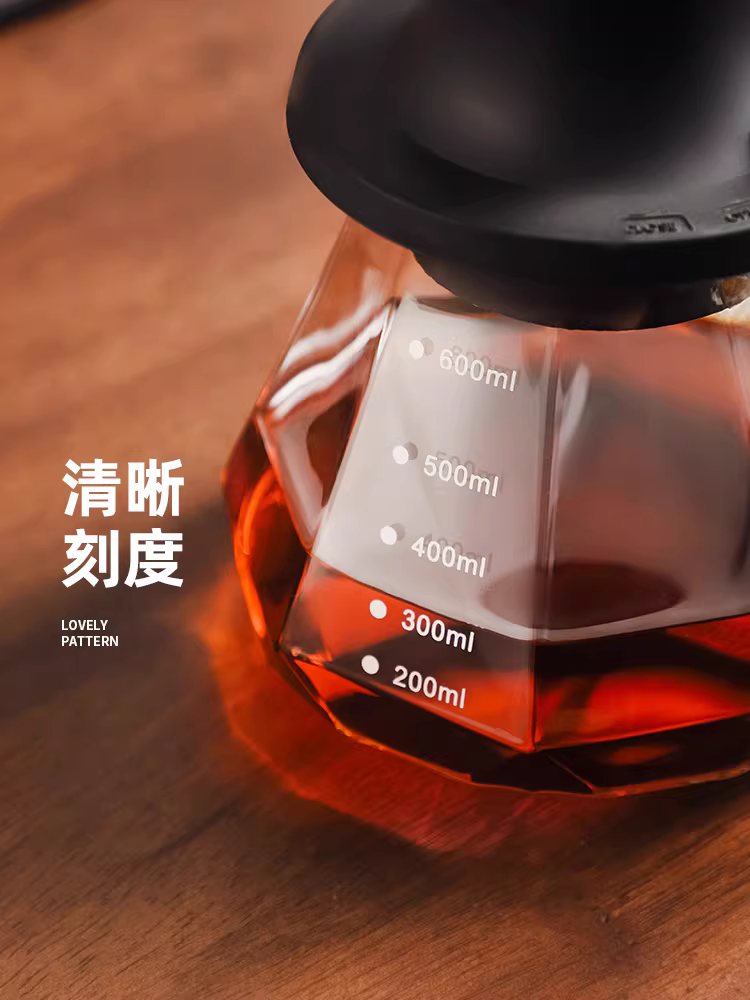 Bộ lọc pha cà phê thủ công thông minh Bincoo Hand Brew Smart Cup Sharing Pot Set V60, kiểu ren xoắn ốc, cốc lọc thủy tinh