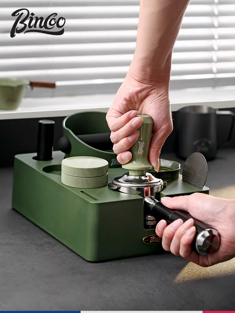 Đế đỡ tamper, hộp đựng bã cà phê đa năng Bincoo, kích thước 51/58MM