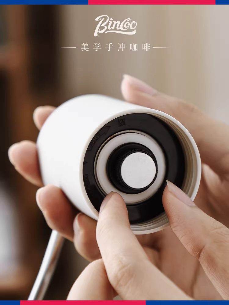 Máy xay hạt cà phê Bincoo, máy xay cà phê thủ công nhỏ gọn dùng trong gia đình, máy xay cà phê quay tay, máy xay cầm tay di động