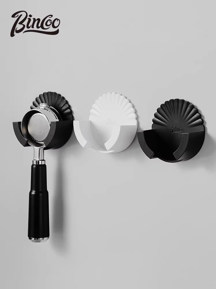Giá để dụng cụ pha cà phê Bincoo, giá để đồ bằng nhựa, không cần khoan, 51/58mm, thiết bị pha cà phê espresso, đa năng
