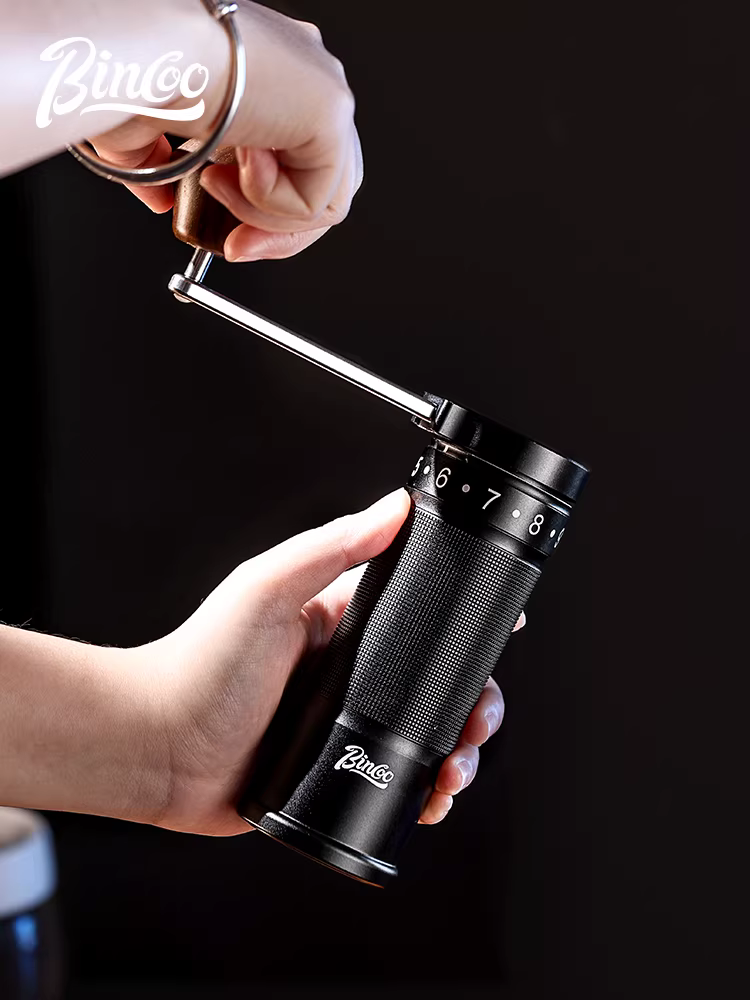 Máy xay cà phê Bincoo, dao đá bào, máy xay cầm tay gia dụng đặc biệt để pha cà phê thủ công, có thể gập lại với lõi mạ titan
