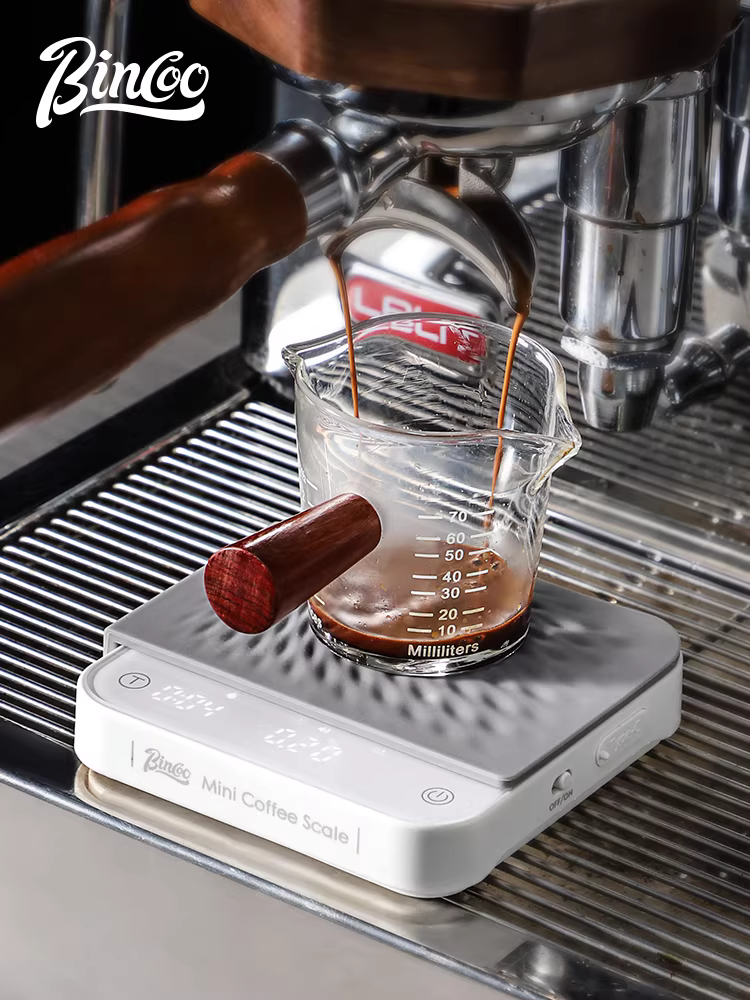 Cân điện tử cà phê Ý Bincoo, thiết bị pha cà phê thủ công đặc biệt, dụng cụ cân thời gian, cân mô hình MINI có thể sạc lại