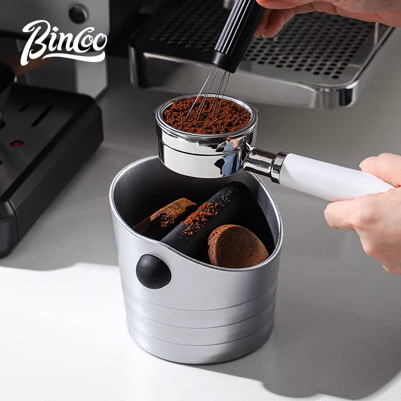 Hộp đựng bã cà phê Bincoo dùng trong gia đình, hộp đựng bã cà phê espresso nhỏ, dụng cụ chứa bã cà phê, hộp đựng bã cà phê.