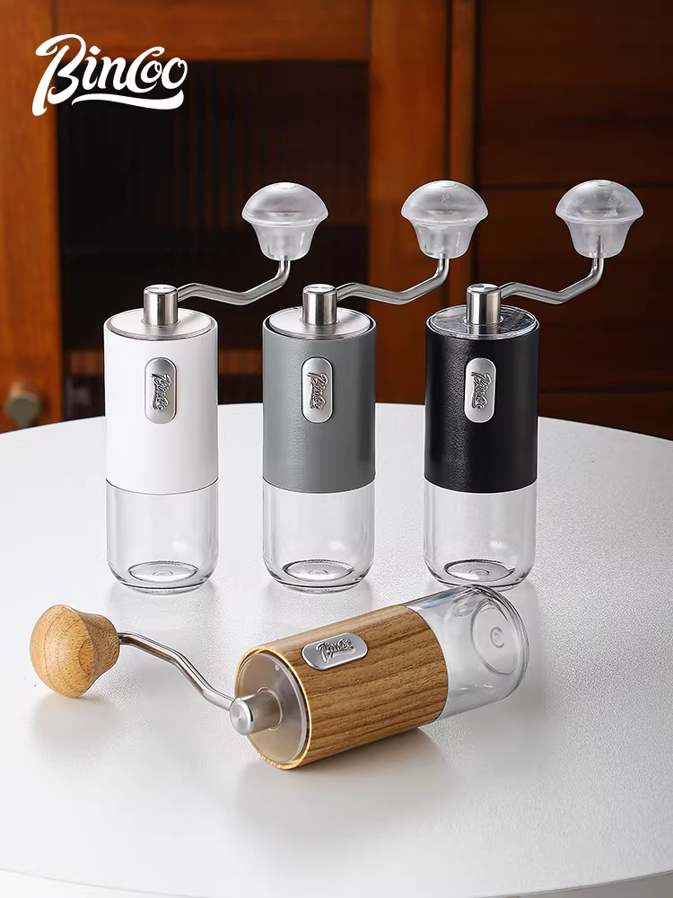Máy xay cà phê thủ công Bincoo, máy xay hạt cà phê, dụng cụ xay cà phê bằng tay, máy xay cà phê lõi CNC/gốm