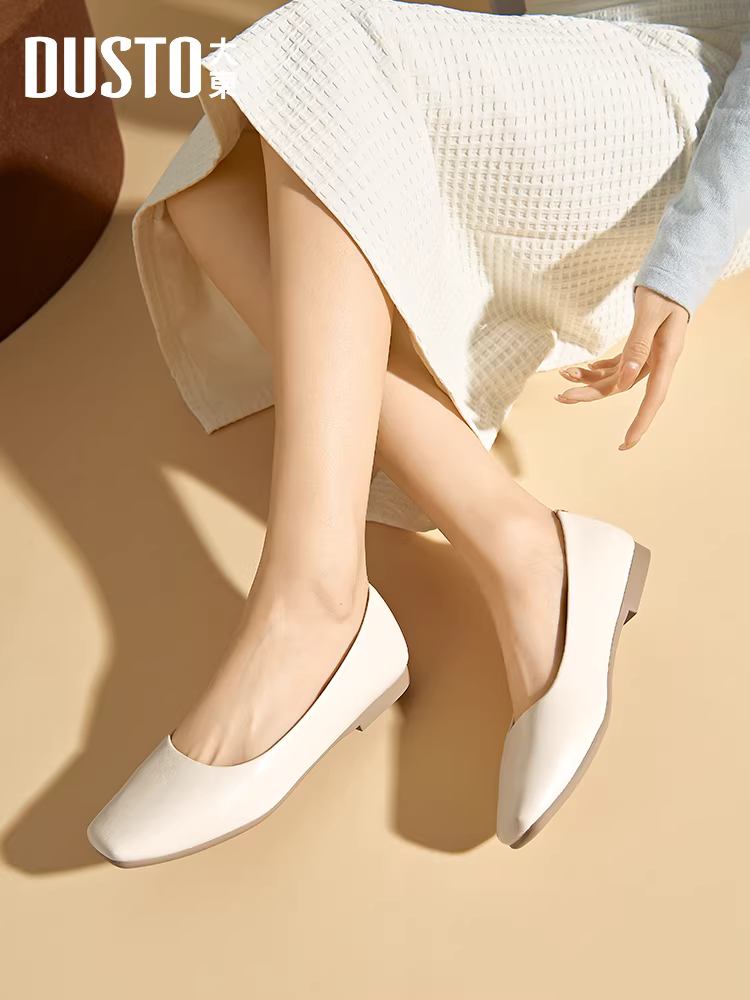 Giày bệt nữ 2025 mẫu mới thu đông màu đen đế mềm êm chân đi làm đi làm giày nữ kiểu lười