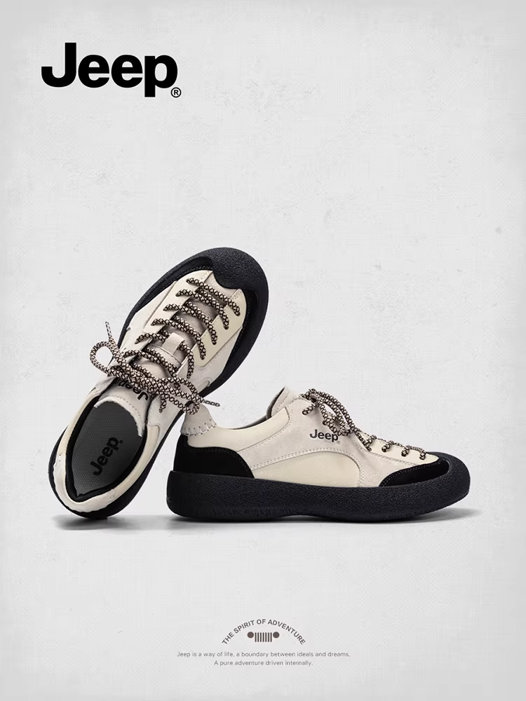 Giày nữ JEEP giày tập mùa hè giày nữ 2025 giày ba lê mới giày nữ đa năng giày thường ngày mùa thu