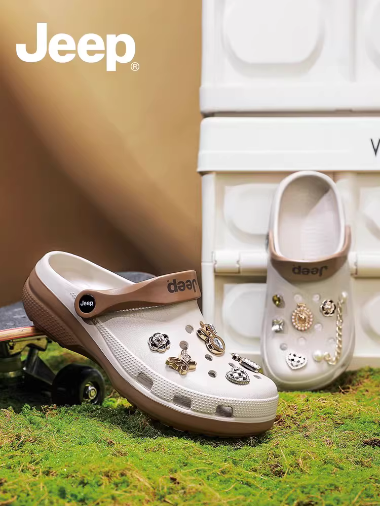Dép nữ JEEP mùa hè 2025 kiểu mới, dép đi ngoài trời, dép nữ mùa hè đế dày, dép đi biển