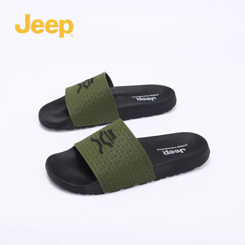 JEEP/Jeep dép xỏ ngón mùa hè mới để mặc trong nhà và ngoài trời, dép nam chống trượt thời trang thoải mái bằng chất liệu Eva chống mài mòn