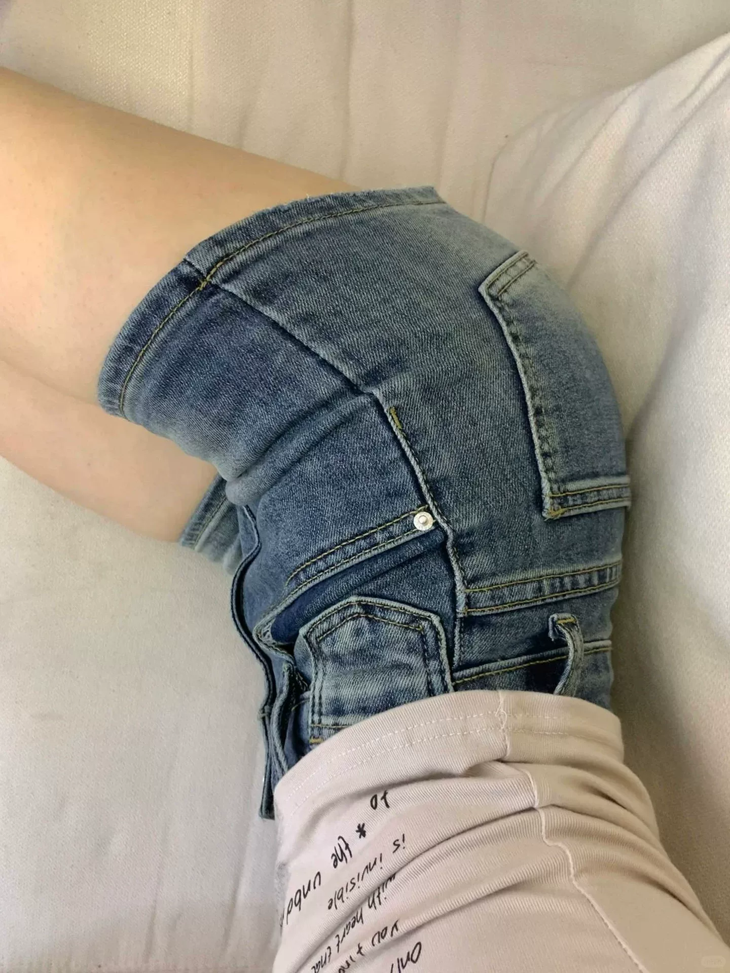 Quần short denim cổ điển kiểu Mỹ dành cho nữ, cỡ lớn mùa hè, cạp cao, co giãn, thon gọn, kéo dài chân, quần chữ A dành cho các cô gái sành điệu.