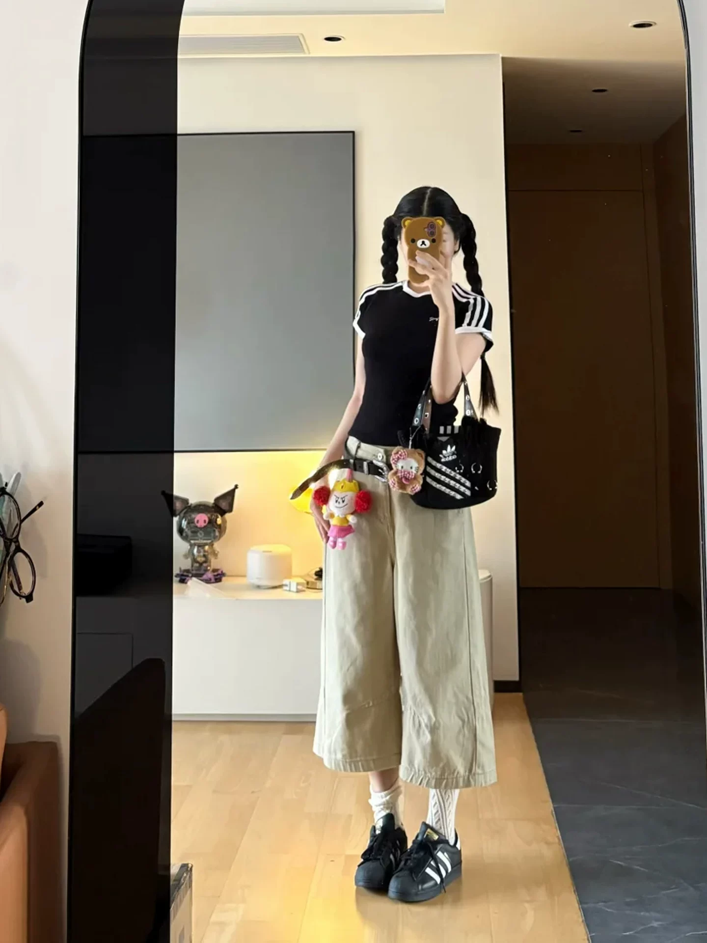 Quần jeans kaki nữ, kiểu mới hè 2025, size lớn, cạp cao, dáng rộng, tôn dáng, ống thẳng, ống rộng.