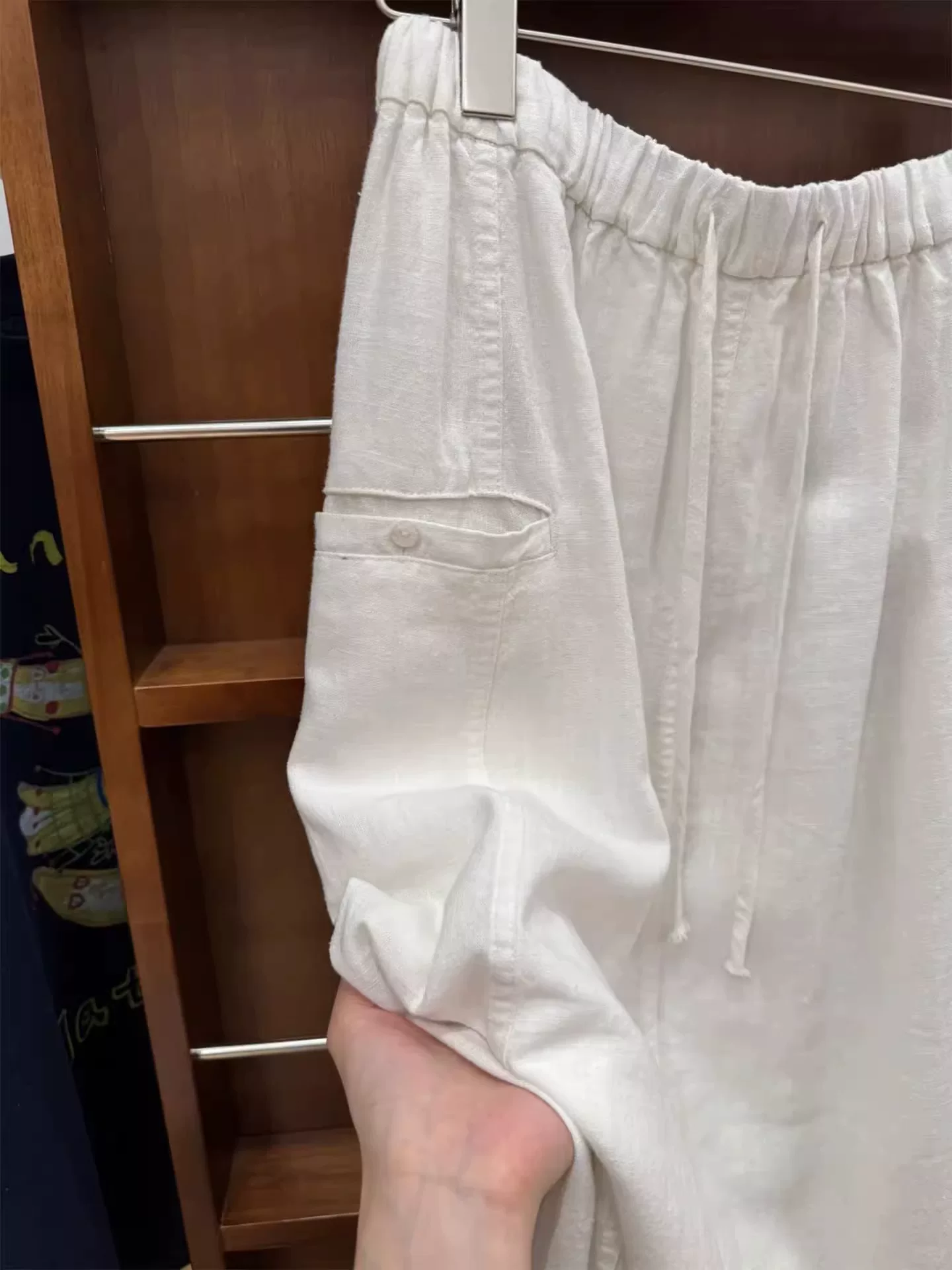 Váy linen dáng suông cho nữ, kiểu dáng mỏng nhẹ mùa hè, size lớn, cạp cao, che hông, dáng chữ A tôn dáng, chất liệu cotton linen ramie dài.