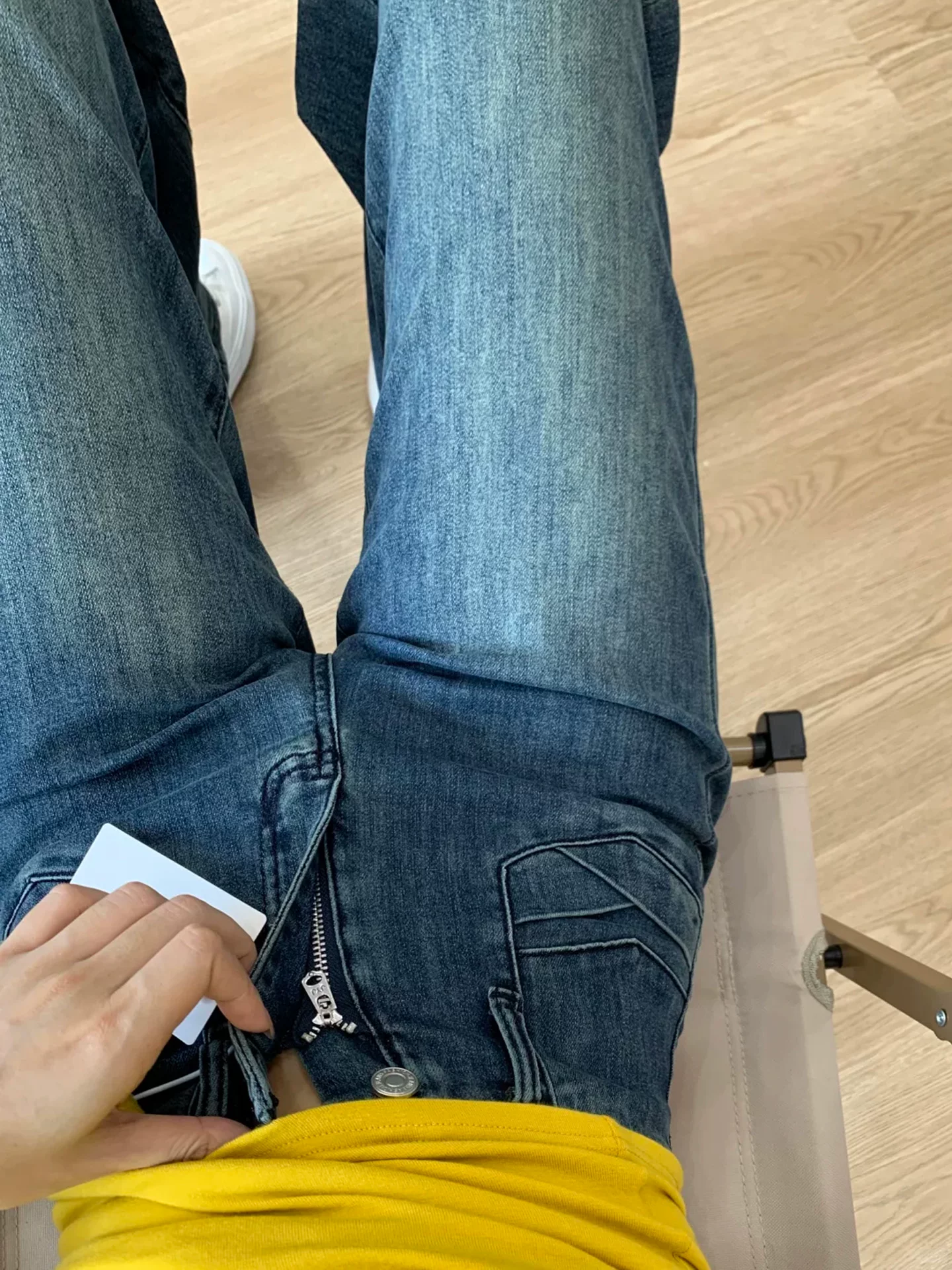 Quần jean dáng loe cổ điển dành cho nữ, mùa thu, size lớn, cạp cao, co giãn, mềm mại, che hông, quần ống chuông tôn dáng