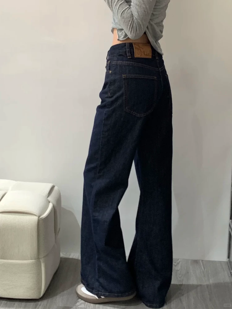 Quần jean loe nữ, kiểu mới mùa xuân, size lớn, lưng cao, dáng rộng, tôn dáng, dành cho người có dáng quả lê, quần ống chuông