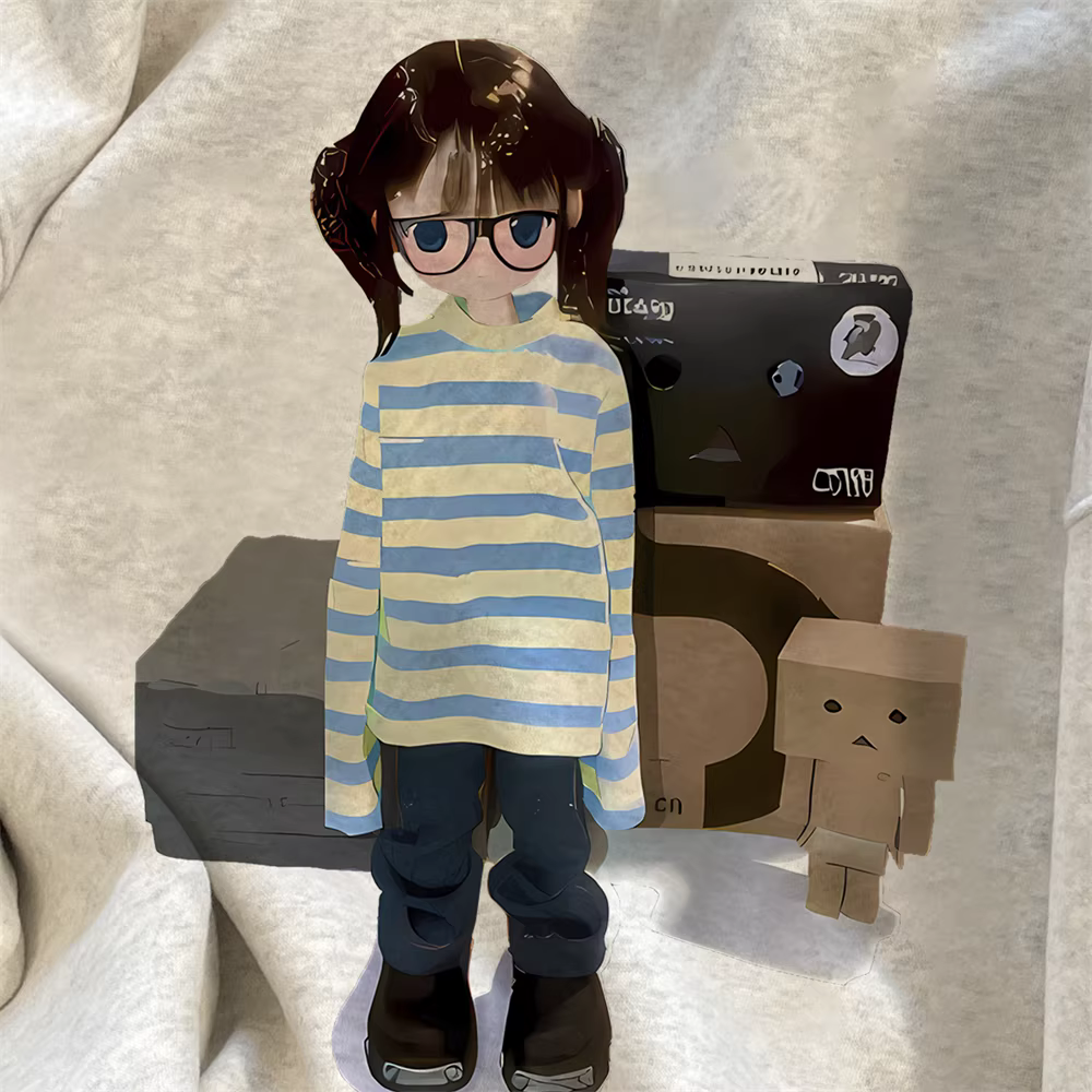 Áo len mặc bên trong kiểu Nhật Bản dành cho nữ, áo khoác dài tay dáng rộng giản dị mùa xuân và mùa thu