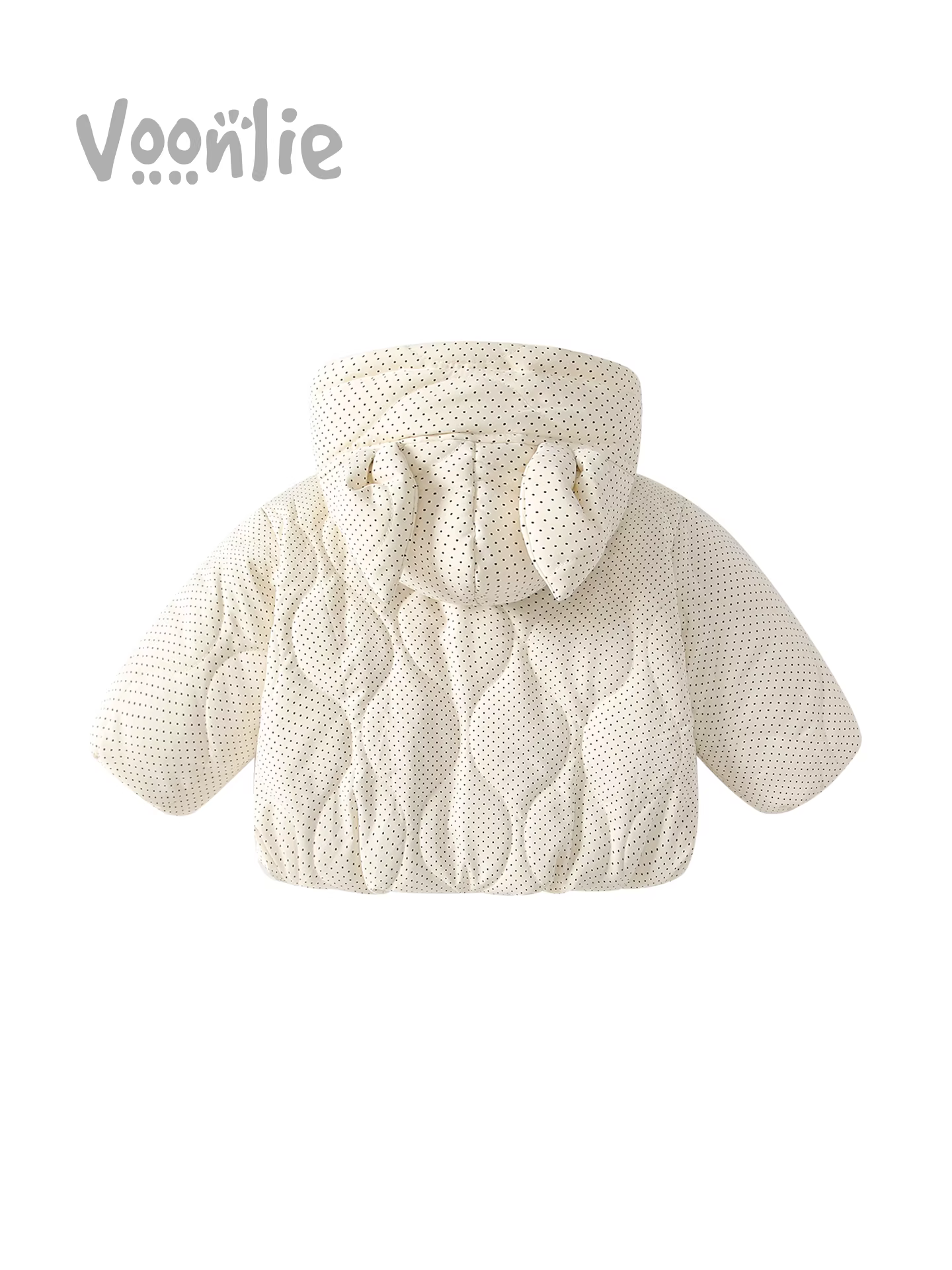 Áo khoác cotton dành cho bé gái Fanhai quần áo mùa đông sành điệu dành cho trẻ em có mũ trùm đầu dày dặn ấm áp áo khoác cotton cho bé áo khoác độn bông mùa đông