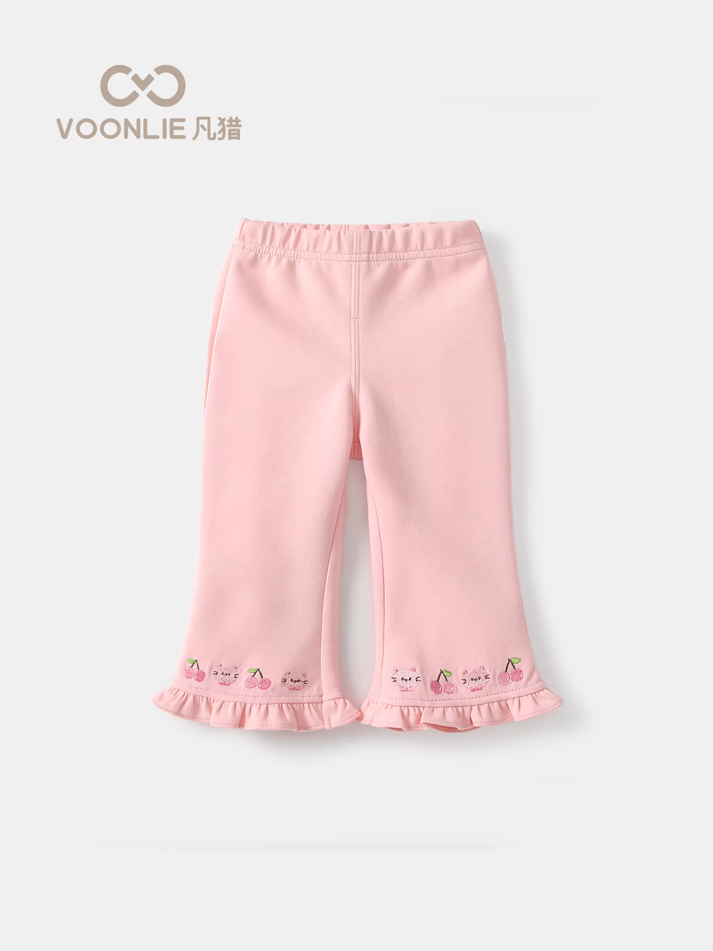 Quần Bé Gái Fanhle Thu Đông 2025 Quần Legging Mới Cho Bé Tập Đi Quần Âu Cho Trẻ Sơ Sinh Quần Ống Loe Xuân Thu