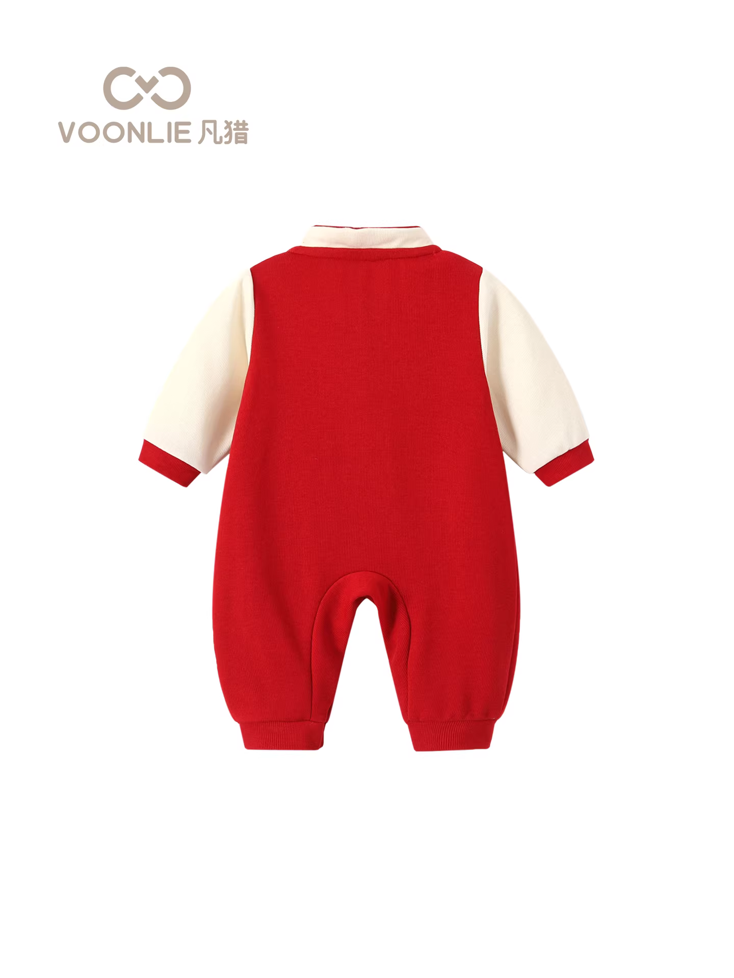 Quần áo trẻ em trang phục mùa thu bé trai và bé gái sơ sinh phong cách Trung Hoa áo liền quần trăng tròn trăm ngày váy sinh nhật đầu tiên áo liền quần mùa xuân và mùa thu