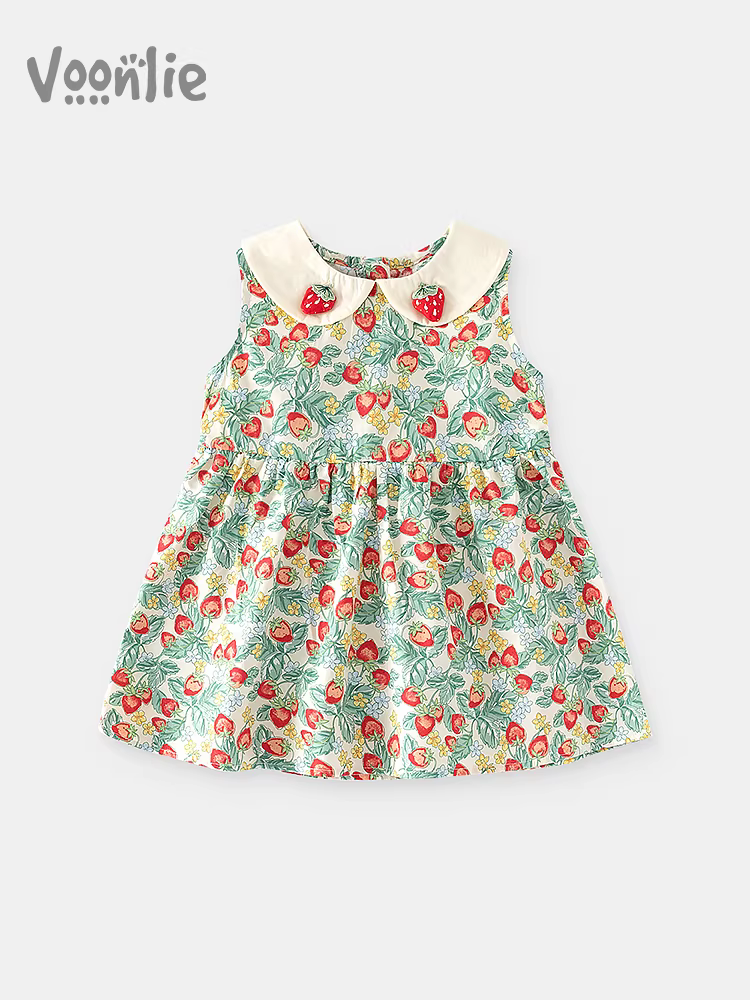 Váy bé gái Fanhle mùa hè 2025, mẫu mới thời trang, váy công chúa bé gái, váy bé sơ sinh một tuổi mùa hè