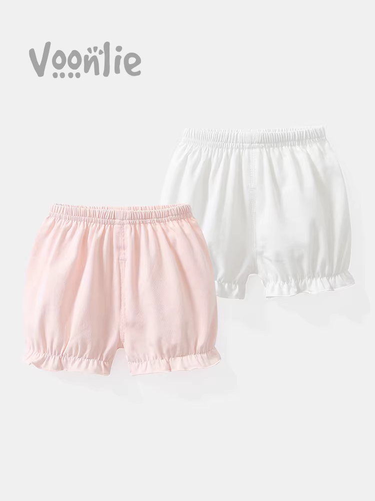 Quần bé gái, quần short mỏng mùa hè, quần thường mặc ngoài, quần áo mùa hè trẻ em sành điệu và thời trang, quần lửng trẻ em