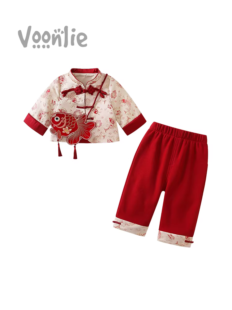 Trang phục Hanfu dành cho bé gái quần áo mùa thu phong cách Trung Hoa dành cho trẻ em trang phục nhà Đường lễ kỷ niệm sinh nhật bé một tuổi váy mùa xuân và mùa thu