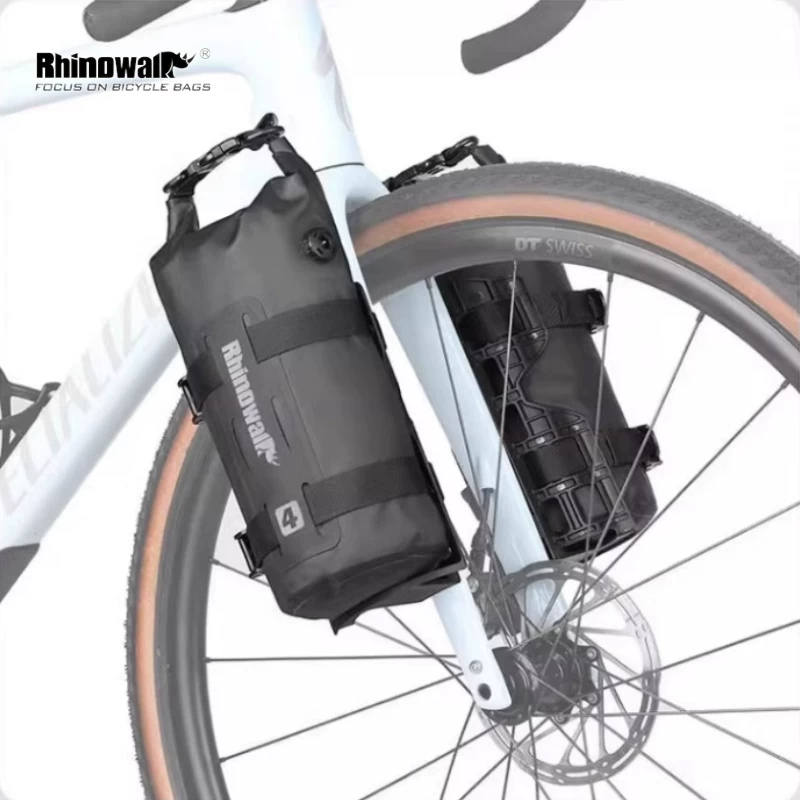 Túi xe đạp Rhino Walking, túi yên xe trước, túi chống nước, cố định bằng ốc vít, tháo lắp nhanh, dành cho xe đạp đường trường
