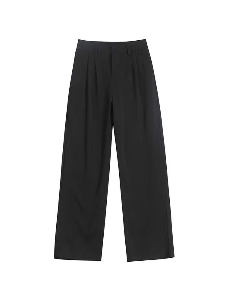 Wukong có sẵn quần âu nam chất liệu lụa đá cao cấp, màu trơn, dáng thẳng, kiểu dáng cổ điển, rộng rãi, đa năng, thoải mái.