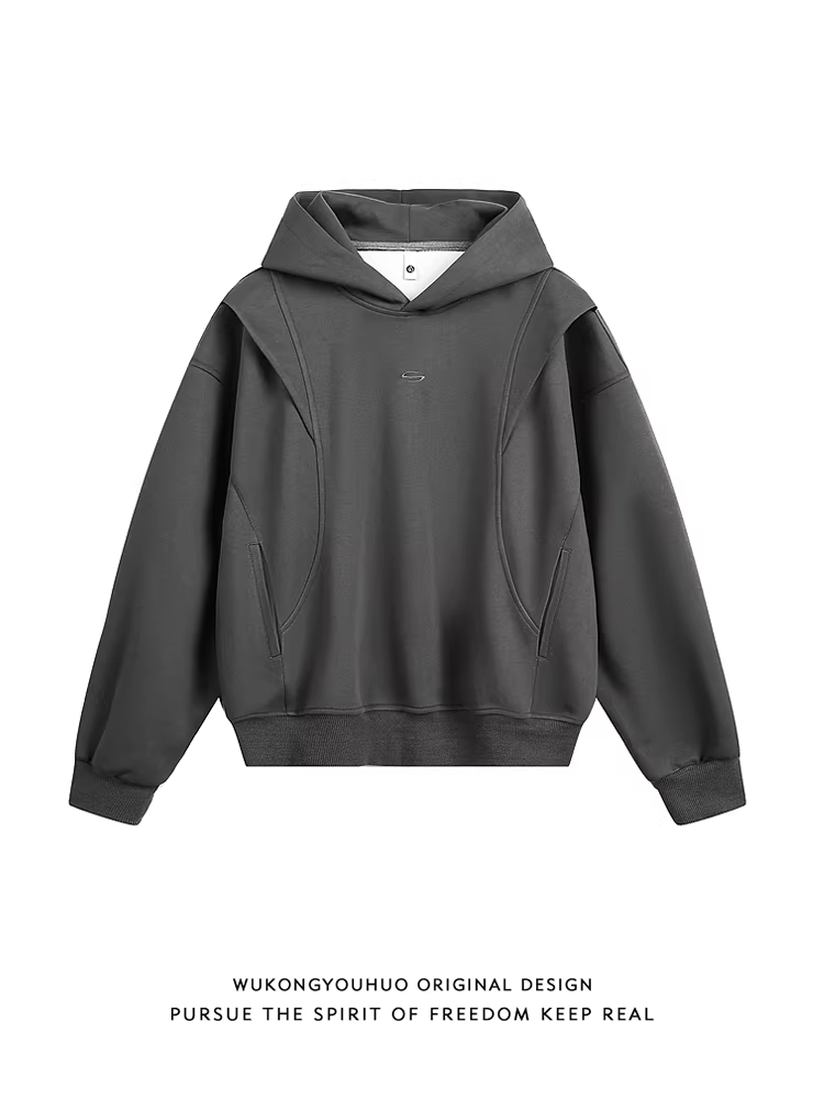 Wukong có sẵn áo hoodie nỉ dày kiểu Mỹ cổ điển, thiết kế phá cách dành cho nam và nữ, áo khoác hoodie thời trang, dáng rộng, đa năng dành cho cặp đôi.