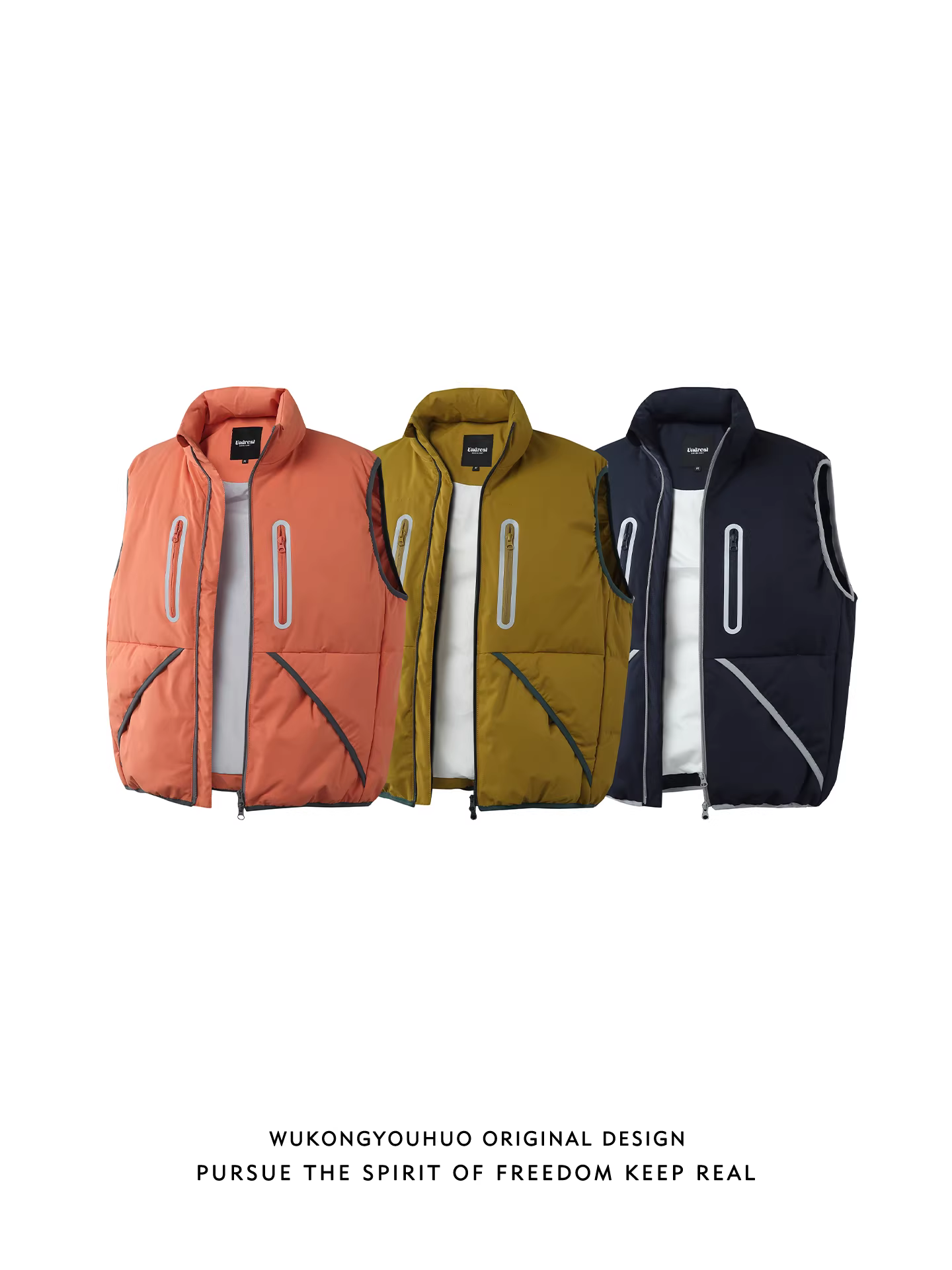 Ngộ Không có sẵn áo khoác phao mùa đông thời thượng dành cho nam, kiểu dáng cổ điển rộng rãi, áo phao đa năng giữ ấm cho cặp đôi.