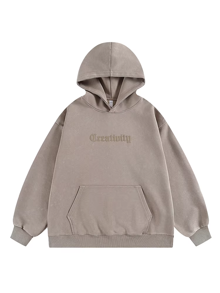 Wukong có sẵn áo hoodie nỉ dày 400G, kiểu dáng thời thượng, in họa tiết phong cách đường phố Mỹ, dành cho nam và nữ.