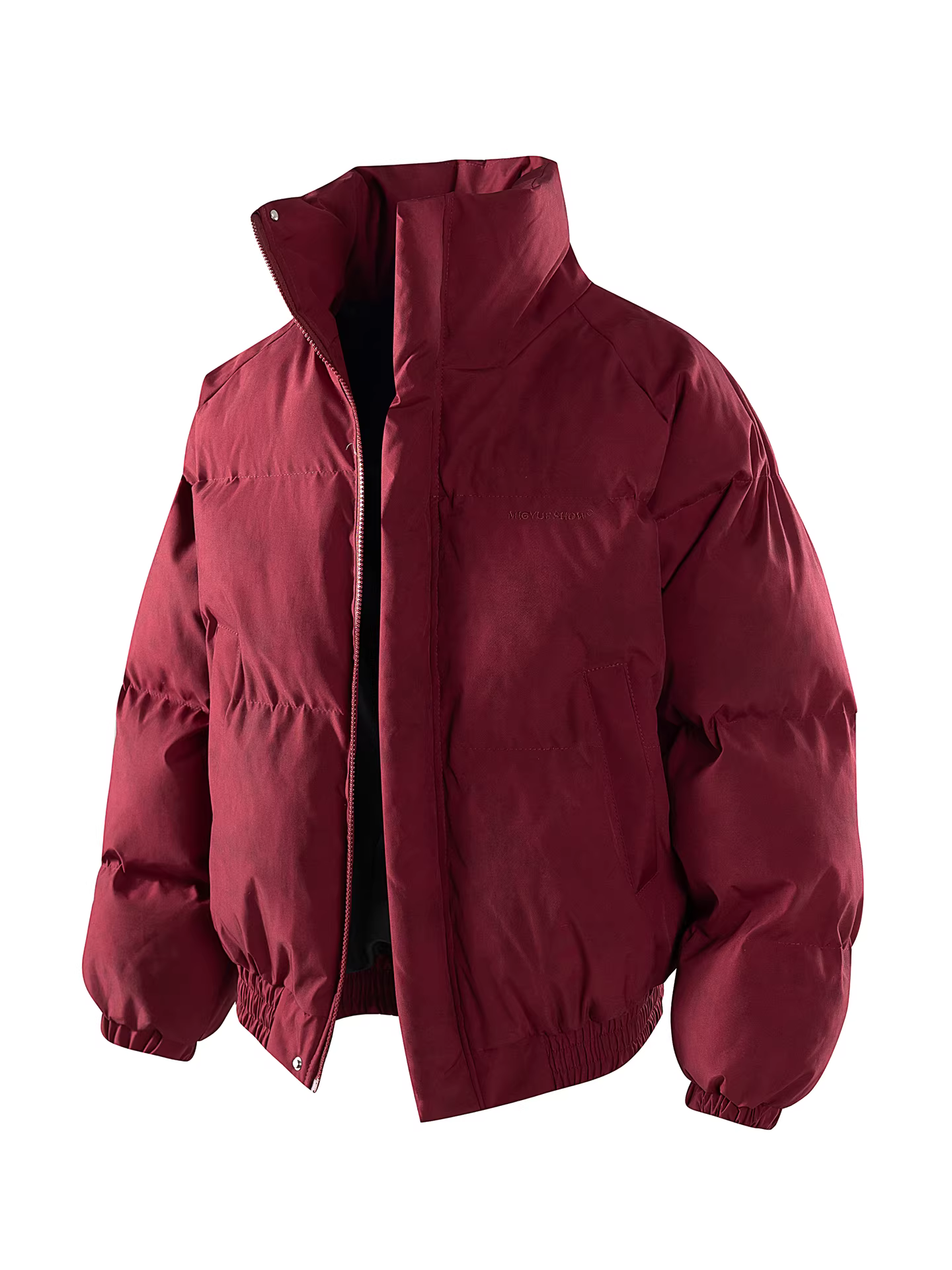 Wukong có sẵn áo khoác phao cổ đứng dày dặn kiểu Mỹ cổ điển thời thượng dành cho nam, áo khoác cotton ấm áp rộng rãi dành cho cặp đôi mùa đông.