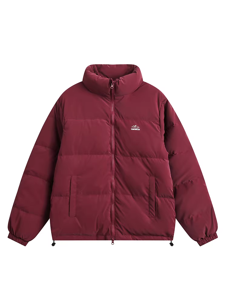 Wukong có sẵn áo khoác phao nam cổ đứng, chất liệu lông vũ trắng 90%, kiểu dáng đơn giản, thời thượng, nhẹ, rộng rãi, ấm áp.