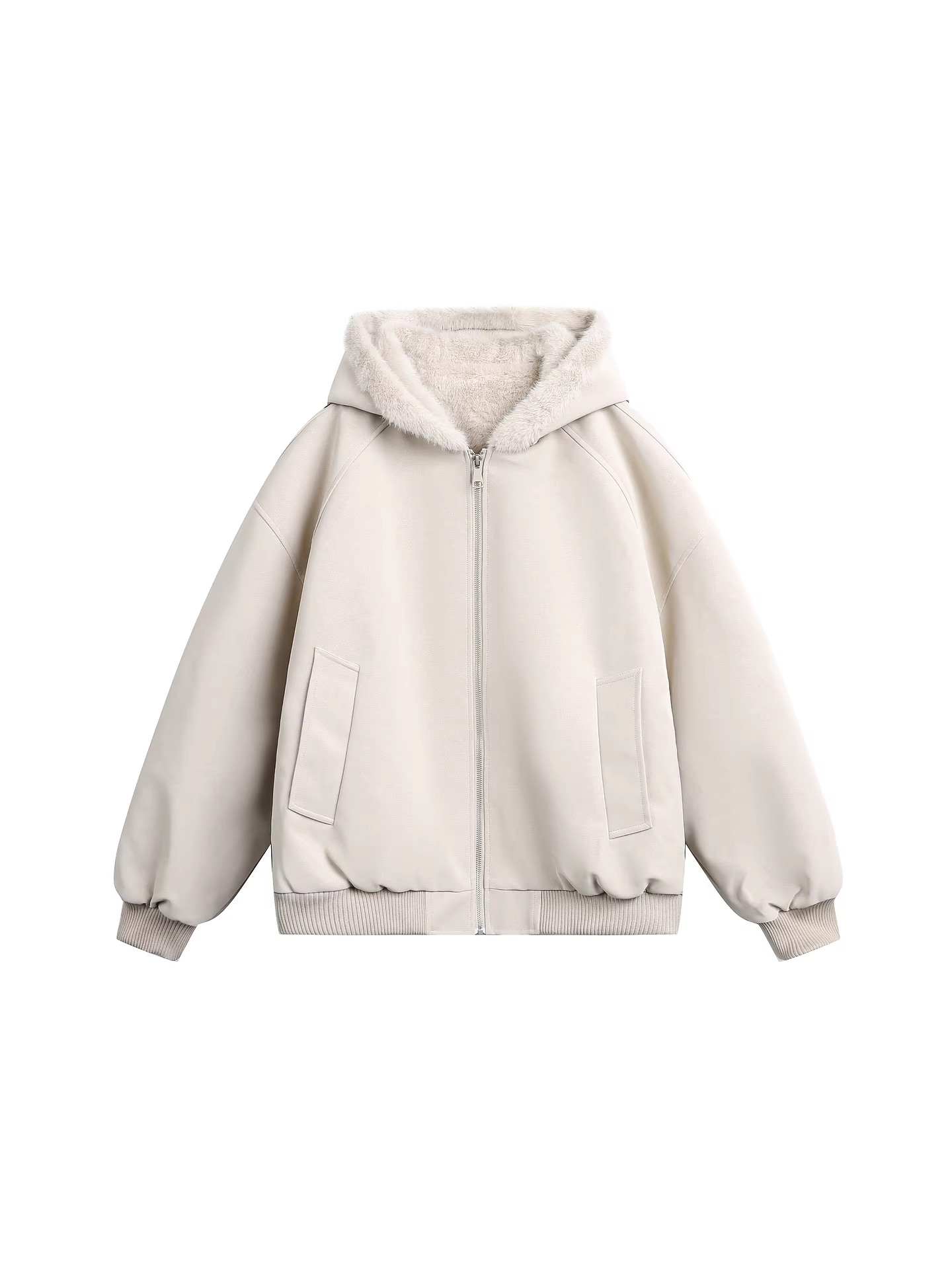 Wukong có sẵn áo khoác cotton dày có mũ trùm đầu kiểu Mỹ dành cho nam, áo khoác cotton da PU ấm áp phong cách retro thời thượng dành cho cặp đôi.