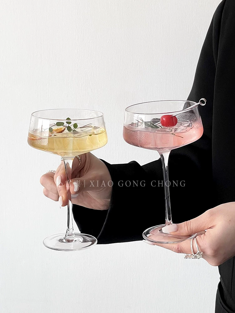 Ly thủy tinh cao kiểu Nhật Kimura, ly cocktail pha lê, ly martini kiểu ins, ly rượu trái cây, ly cocktail đặc biệt dành cho nữ