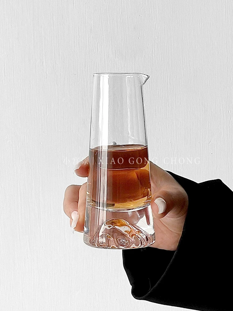 Bộ dụng cụ rót rượu Guanshan, bình rót rượu ngoại và rượu vang đỏ, bình rót rượu bằng thủy tinh dùng trong gia đình, cốc đong, bình rượu, bình đựng rượu, bộ rượu vang