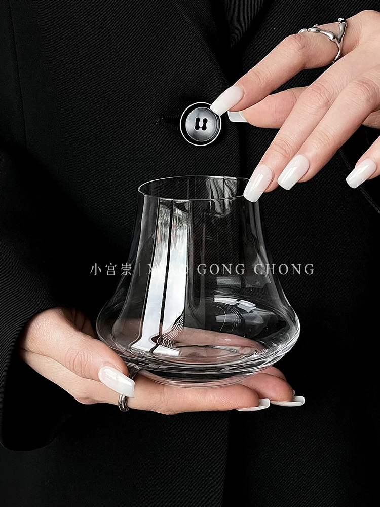 Ly cà phê đá kiểu Mỹ cổ điển, ly thủy tinh đơn giản, ly rượu whisky, ly nước ép, ly đồ uống