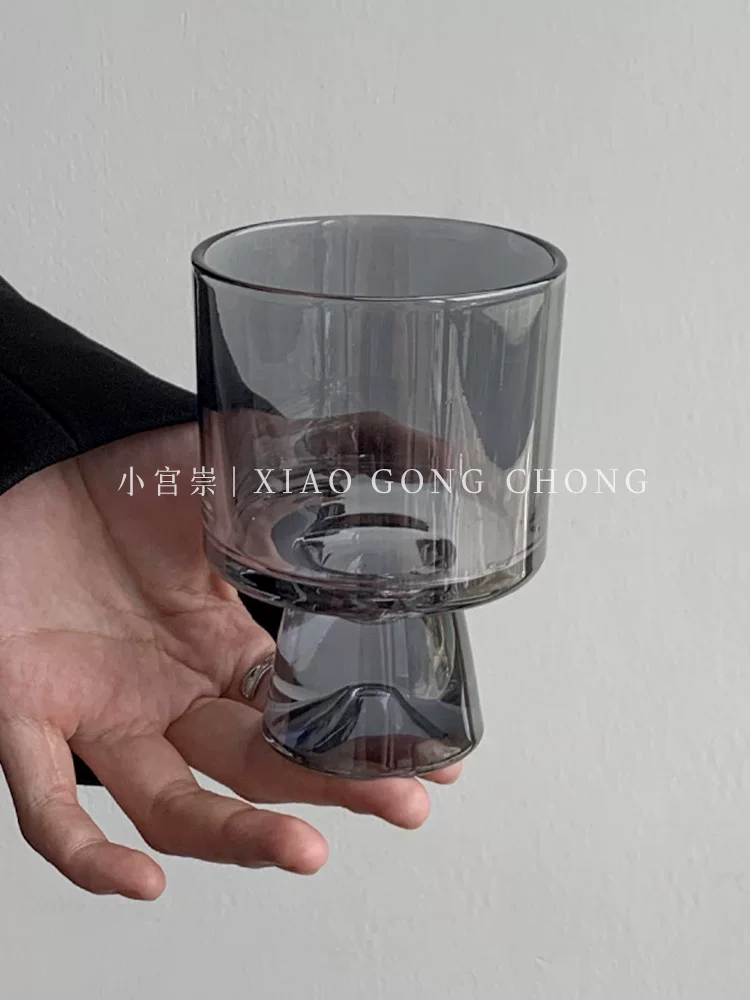 Ly tráng miệng kiểu người nổi tiếng mạng xã hội, ly cà phê, ly nước ép cao kiểu Hàn Quốc, ly nước uống lạnh cao cấp, ly nước ngọt có ga