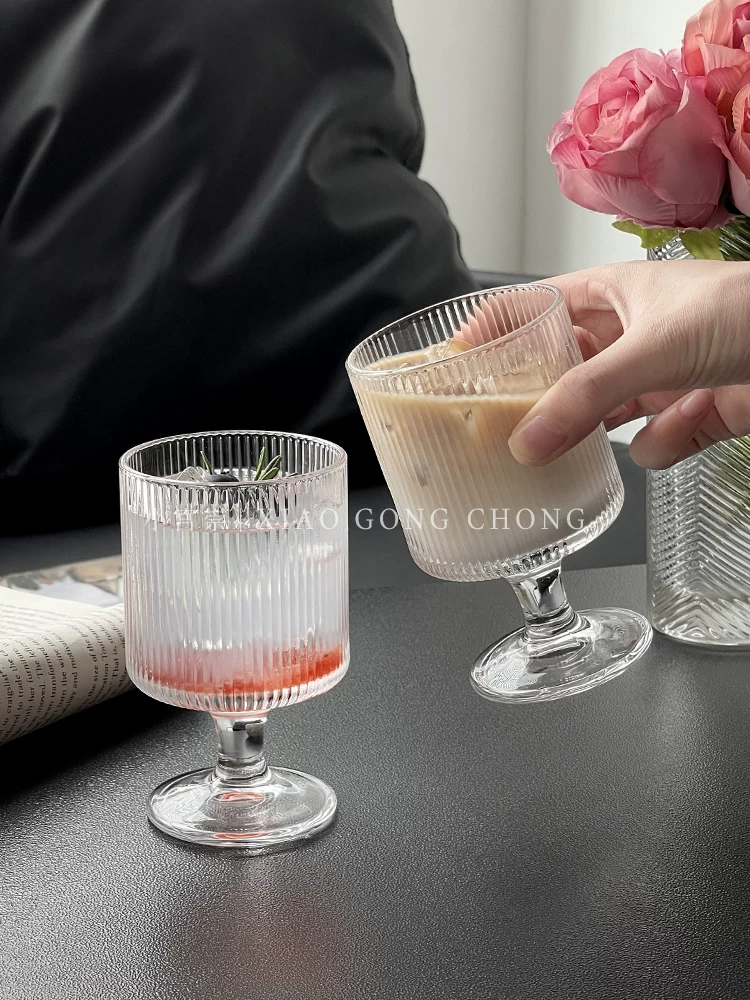 Ly nước ép sọc dọc xinh xắn kiểu Instagram, ly uống nước, ly cà phê, ly kem, ly rượu vang đỏ, ly rượu trái cây