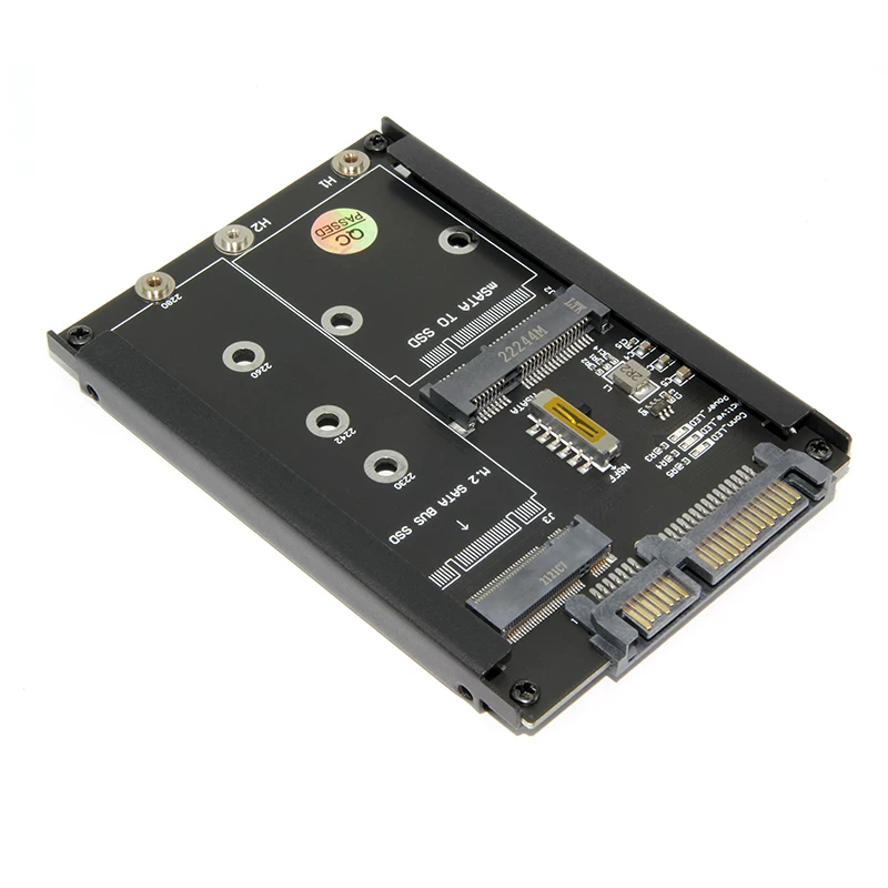 Ổ cứng M.2 NGFF (giao thức SATA) Thẻ chuyển đổi ổ cứng MSATA sang SATA3.0 Thẻ chuyển đổi giao thức SATA