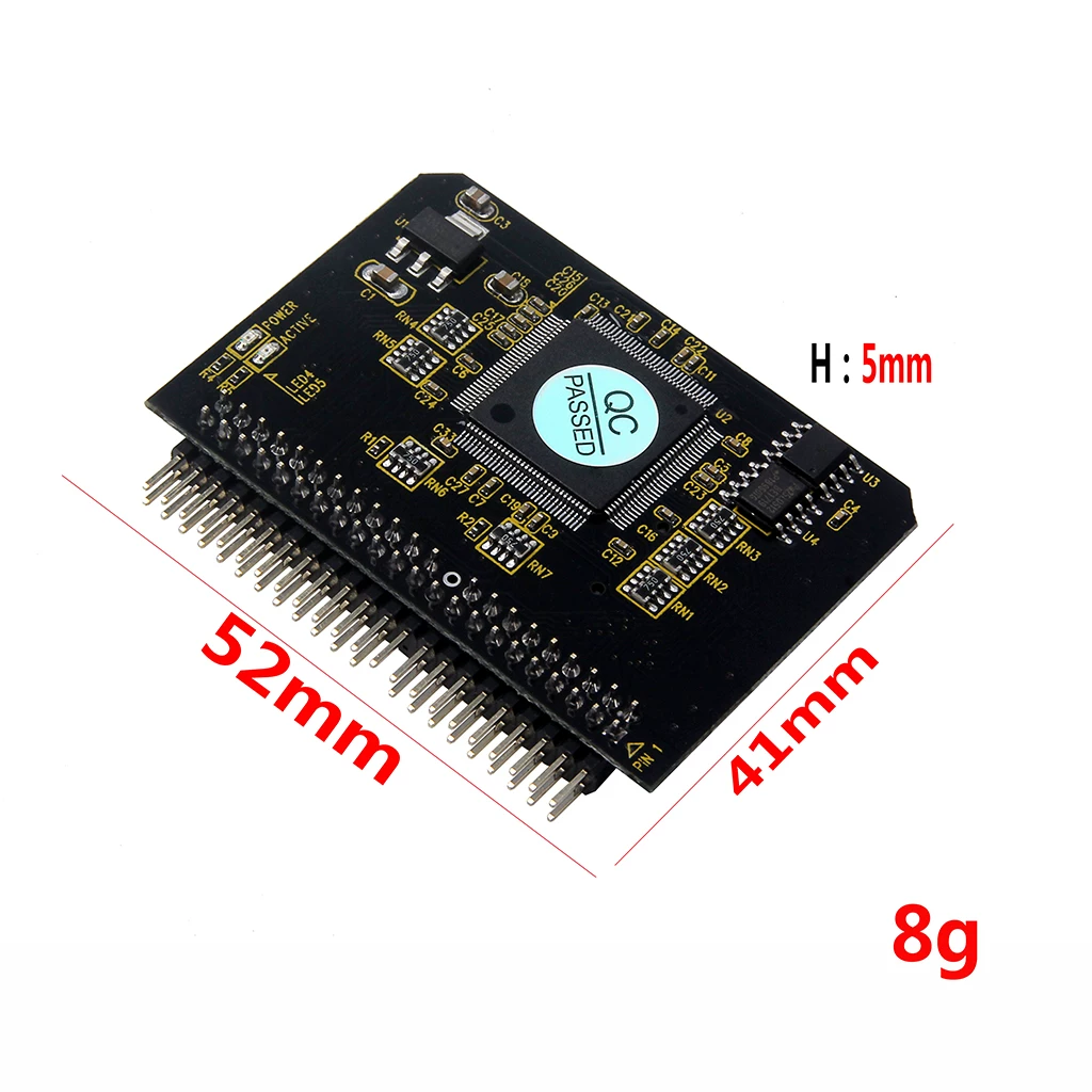 Máy tính xách tay MICRO SD sang IDE TF sang IDE 44Pin thẻ chuyển đổi ổ cứng TF sang ổ cứng 2.5inch