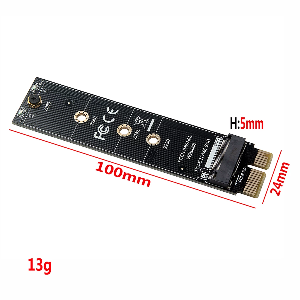 Thẻ chuyển đổi ổ cứng PCI-E sang M.2 NVME Đầu đọc thẻ ổ cứng Intel INTEL Optane SSD Thẻ thử nghiệm 1X