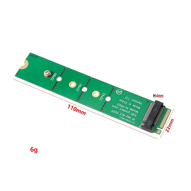Thẻ kiểm tra NVME M.2 M key M.2 NGFF A-E B+M key thẻ bảo vệ thẻ mở rộng thẻ chuyển đổi