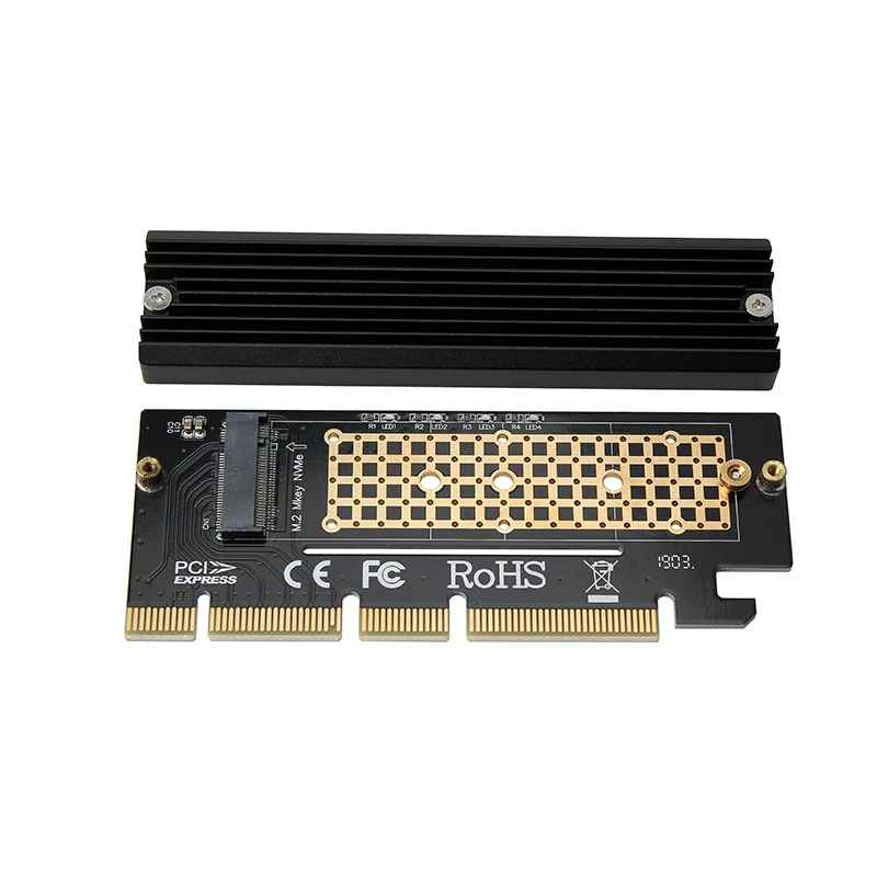 Thẻ chuyển đổi PCI-E 3.0 16x m.2 NVME SSD PCIe sang M key NGFF