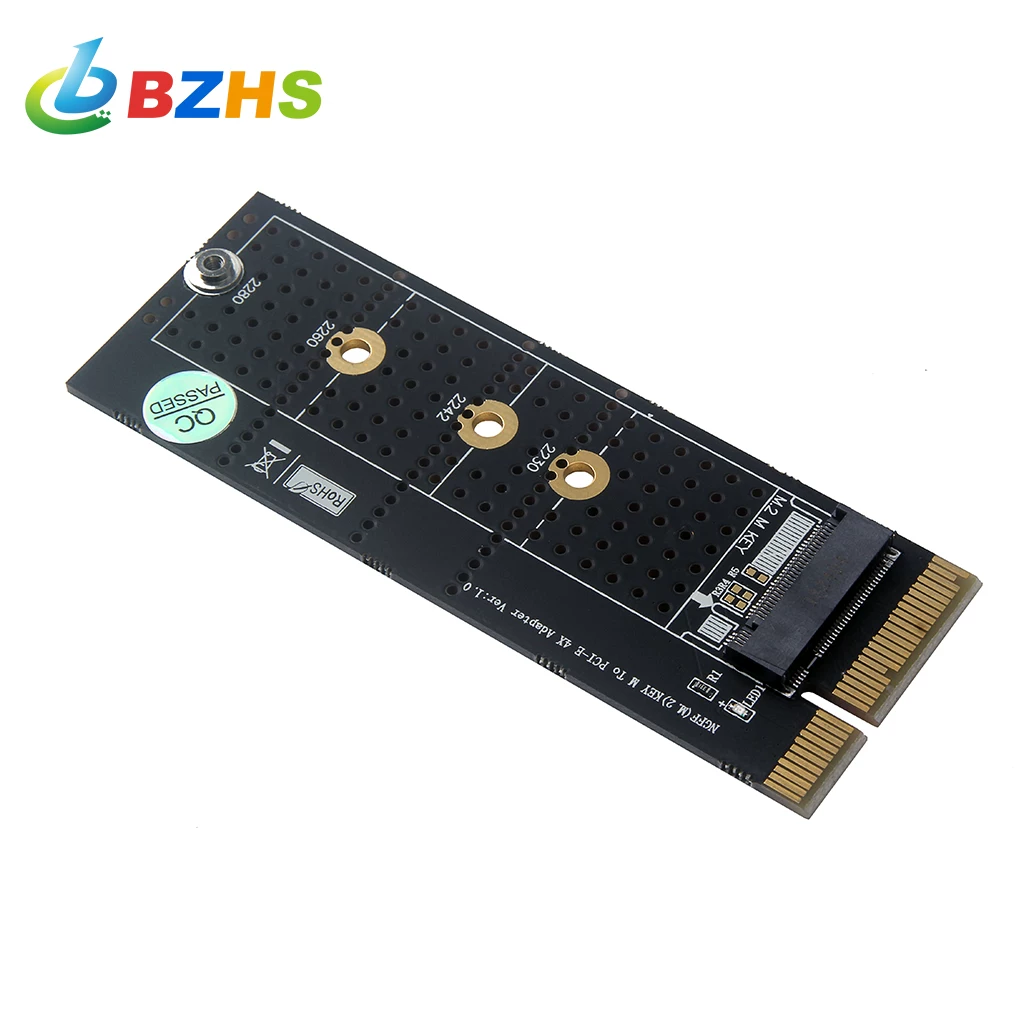 Thẻ chuyển đổi ổ cứng thể rắn SSD M.2 NGFF nvme key M sang PCI-E 4X dọc có khả năng tản nhiệt