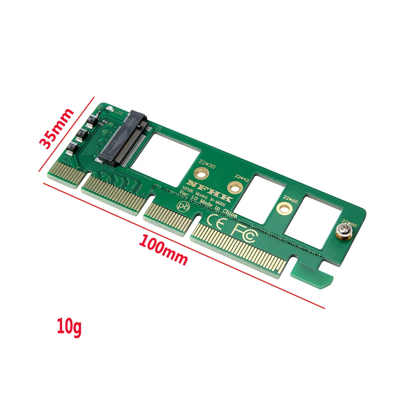 Bộ chuyển đổi thẻ mở rộng PCI-E 3.0 x4 x8 x16 sang NVME M.2 NVMe SSD