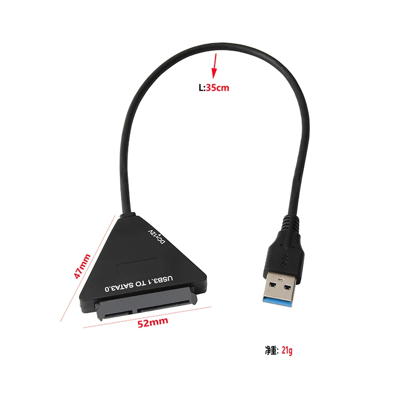 Cáp chuyển đổi ổ cứng SSD SATA sang USB3.1 cáp chuyển đổi ổ cứng 2.5inch cáp dữ liệu ổ cứng USB3.1 cáp ổ cứng dễ dàng