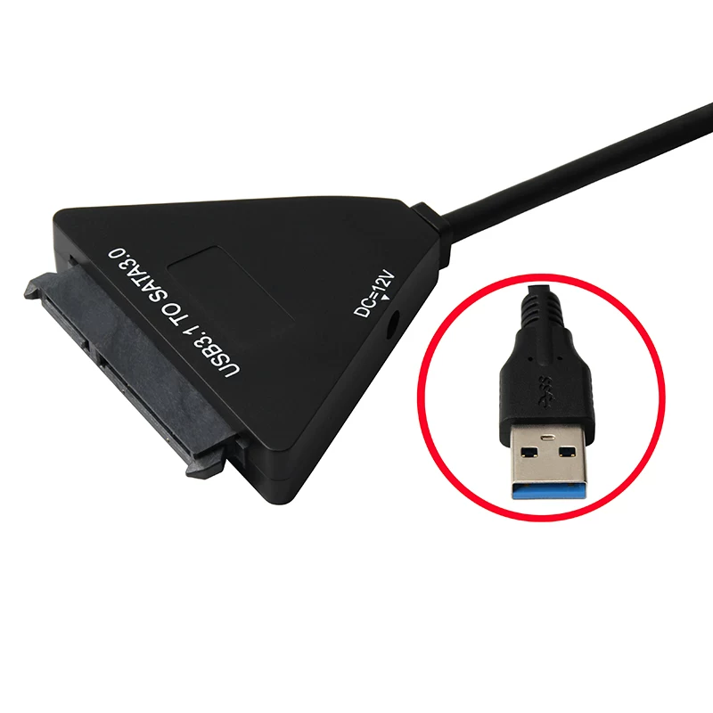 Cáp chuyển đổi ổ cứng SSD SATA sang USB3.1 cáp chuyển đổi ổ cứng 2.5inch cáp dữ liệu ổ cứng USB3.1 cáp ổ cứng dễ dàng