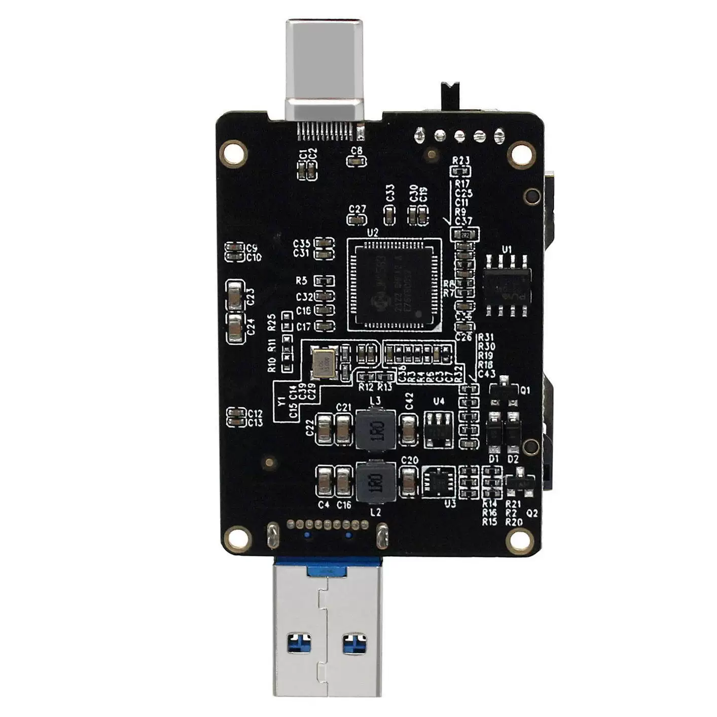 Đầu đọc thẻ CFE-B 10G hợp kim nhôm tản nhiệt Thẻ CFexpress thích hợp cho thẻ Sony Lexar Tianxue CFeA