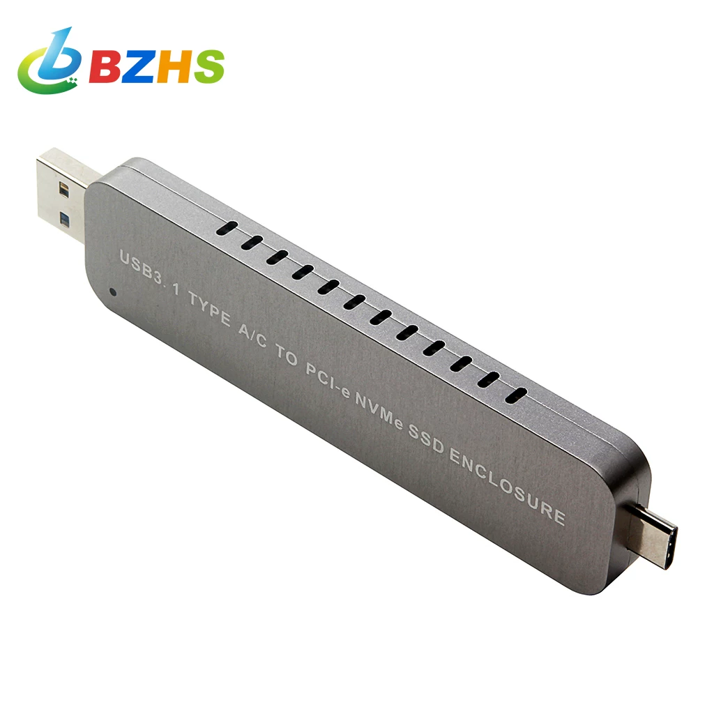 Ổ cứng thể rắn M.2 NVME sang vỏ ổ cứng gắn ngoài USB3.1 TYPE-C/A vỏ ổ cứng nvme