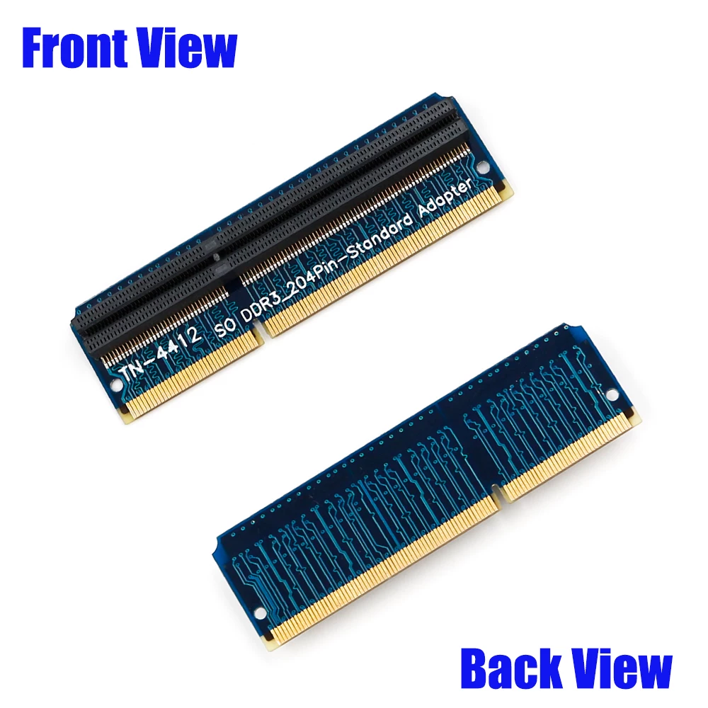 Laptop DDR3 mô-đun bộ nhớ thẻ chuyển đổi thẻ kiểm tra thẻ bảo vệ chuyển tiếp/đảo ngược DDR3 sang DDR3