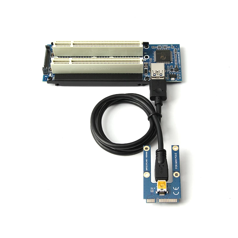 Thẻ chuyển đổi mini pci-e sang pci, bo mạch chủ điều khiển công nghiệp, thẻ mở rộng khe cắm Mpcie sang pci, thẻ ghi hình ngoài